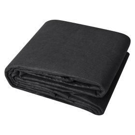 Driveway Fabric, 15x20FT Non Woven Geotextile Fabric for Landscaping, Heavy Duty Garden Weed Barrier Fabric, 4OZ Landscape Fabric